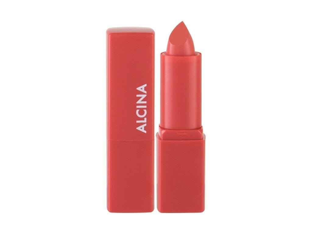 ALCINA Pure Lip Color huulipuna 3,8 g, 04 Poppy Red hinta ja tiedot | Huulipunat, huulikiillot ja huulirasvat | hobbyhall.fi