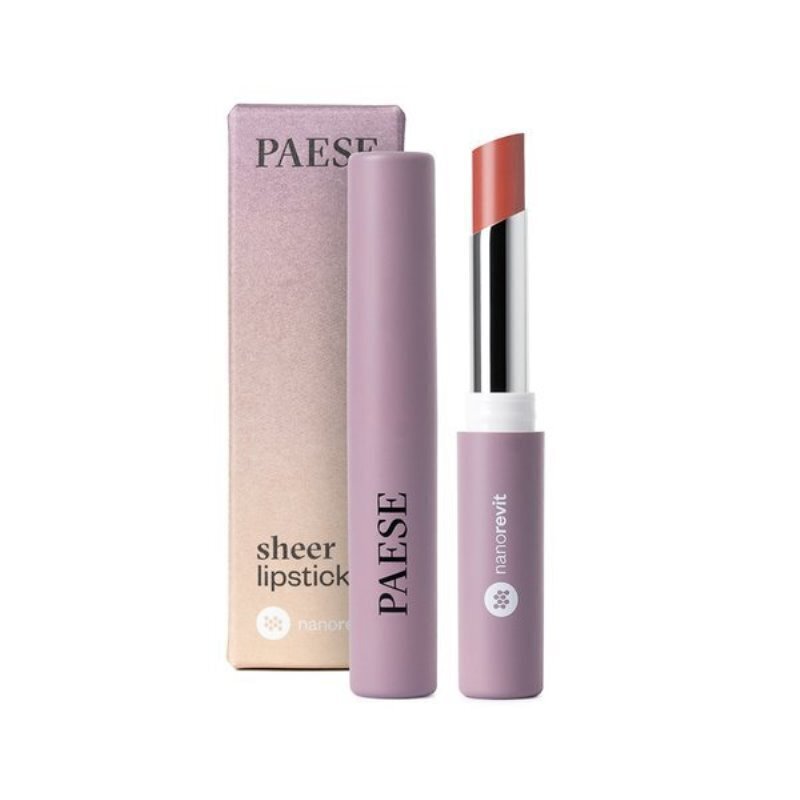 Paese Nanorevit Sheer Lipstick huulipuna 4.3 g, 30 Au Naturel hinta ja tiedot | Huulipunat, huulikiillot ja huulirasvat | hobbyhall.fi