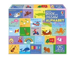 Book and Jigsaw Alphabet hinta ja tiedot | Vauvakirjat | hobbyhall.fi