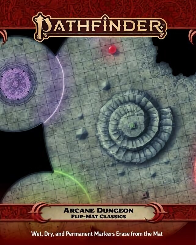 Pathfinder Flip-Mat Classics: Arcane Dungeon hinta ja tiedot | Terveys- ja ravitsemuskirjat | hobbyhall.fi