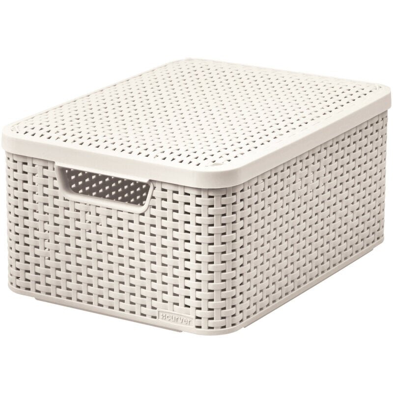 Säilytyslaatikko Curver Rattan Style, 39x29x18 cm hinta ja tiedot | Säilytyslaatikot ja -korit | hobbyhall.fi