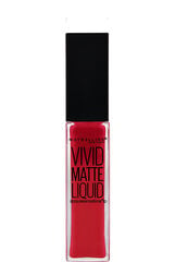 Maybelline Color Sensational Vivid Matte Liquid huulipuna 8 ml, 35 Rebel Red hinta ja tiedot | Huulipunat, huulikiillot ja huulirasvat | hobbyhall.fi