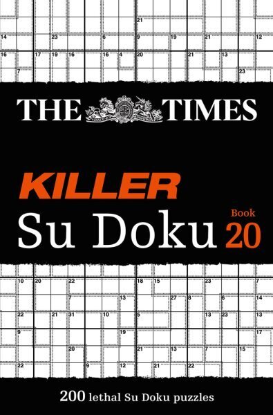 Times Killer Su Doku Book 20: 200 Lethal Su Doku Puzzles hinta ja tiedot | Terveys- ja ravitsemuskirjat | hobbyhall.fi