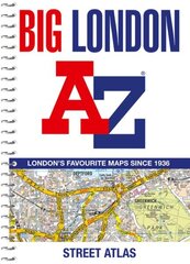 Big London A-Z Street Atlas hinta ja tiedot | Matkakirjat ja matkaoppaat | hobbyhall.fi