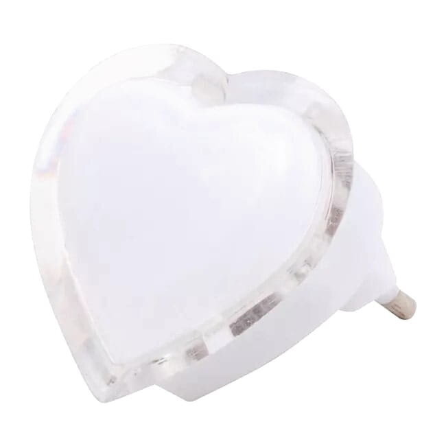 LED-pistokkeellinen lasten yövalo kosketukseen HEART hinta ja tiedot | Upotettavat valaisimet ja LED-valaisimet | hobbyhall.fi