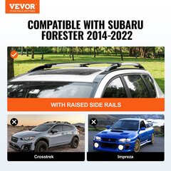 Subaru Forester 2014-2022 kattotelineet Vevor hinta ja tiedot | Kattotelineet | hobbyhall.fi