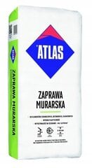 Atlas muovinen muurauslaasti 25kg hinta ja tiedot | Laastit ja kitit | hobbyhall.fi