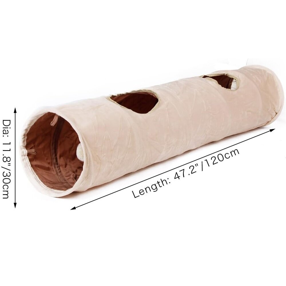 PAWZ ROAD kissan leikkitunneli 120cm hinta ja tiedot | Kissan lelut | hobbyhall.fi