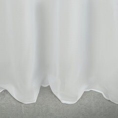 Valmiit voile-verhot BALTIC teipillä, 140x250, FBAT-01 Valkoinen hinta ja tiedot | Kaihtimet | hobbyhall.fi