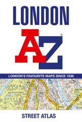 London A-Z Street Atlas hinta ja tiedot | Matkakirjat ja matkaoppaat | hobbyhall.fi