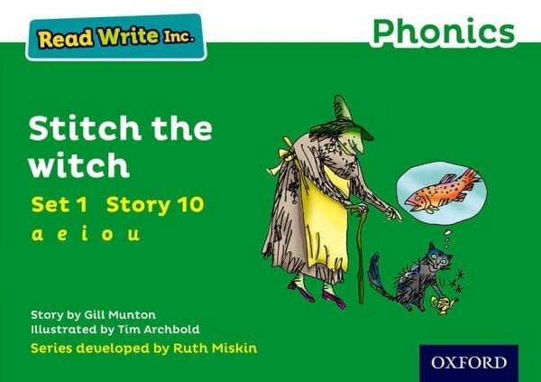 Read Write Inc. Phonics: Stitch the Witch (Green Set 1 Storybook 10)