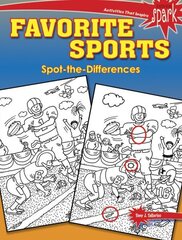 Spark Favorite Sports Spot-the-Differences hinta ja tiedot | Vauvakirjat | hobbyhall.fi