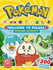 Pokémon Welcome to Paldea Epic Sticker hinta ja tiedot | Vauvakirjat | hobbyhall.fi