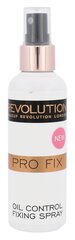 Spray matta meikinkiinnitysaine Makeup Revolution London Oil Control 100 ml hinta ja tiedot | Meikkivoiteet ja puuterit | hobbyhall.fi