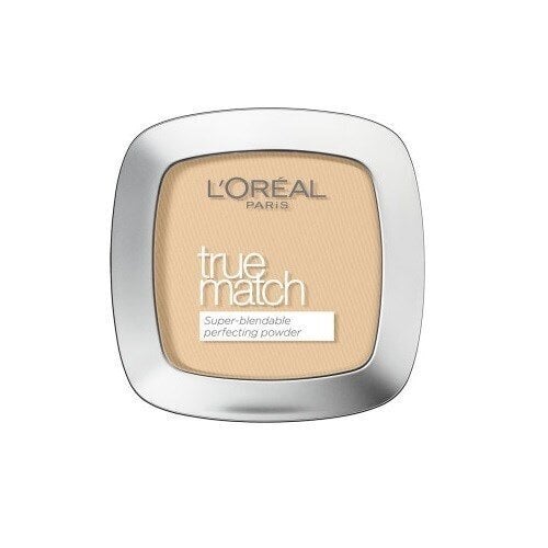 L'Oreal Paris True Match Powder puuteri 9 g, D1-W1 Golden Ivory hinta ja tiedot | Meikkivoiteet ja puuterit | hobbyhall.fi