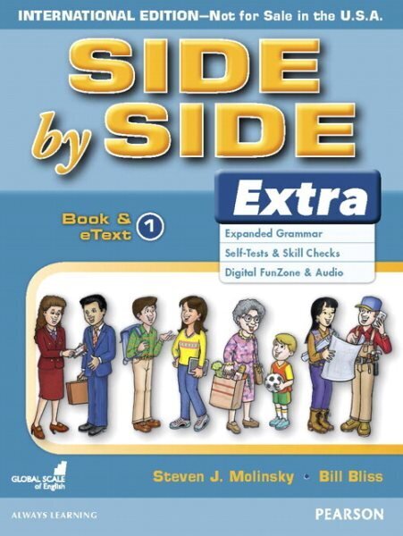 Side by Side Extra 1 Student's Book & eBook (International) hinta ja tiedot | Vieraiden kielten oppimateriaalit | hobbyhall.fi