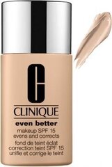 Clinique Even Better SPF15 meikkituote 30 ml, 01 Alabaster hinta ja tiedot | Meikkivoiteet ja puuterit | hobbyhall.fi