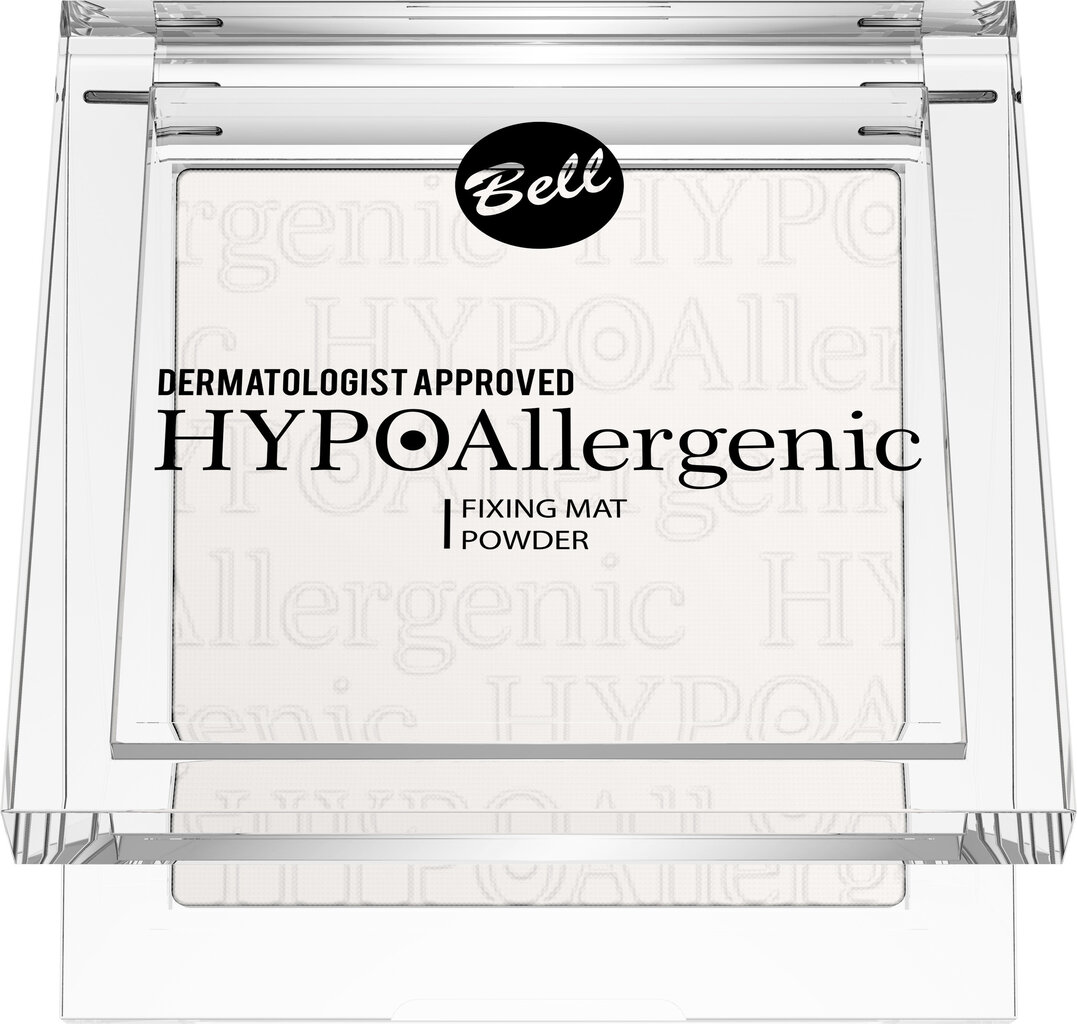 Bell HypoAllergenic Fixing Mat Powder puuteri 9 g, sävy 01 hinta ja tiedot | Meikkivoiteet ja puuterit | hobbyhall.fi