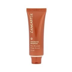 Lancaster Infinite Bronze SPF15 itseruskettava kasvovoide 50 ml hinta ja tiedot | Aurinkopuuterit ja poskipunat | hobbyhall.fi