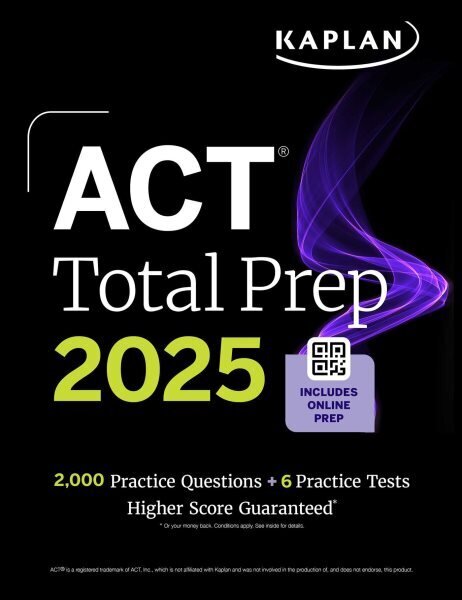 ACT Total Prep 2025: Includes 2,000plus Practice Questions plus 6 Practice Tests hinta ja tiedot | Yhteiskunnalliset kirjat | hobbyhall.fi