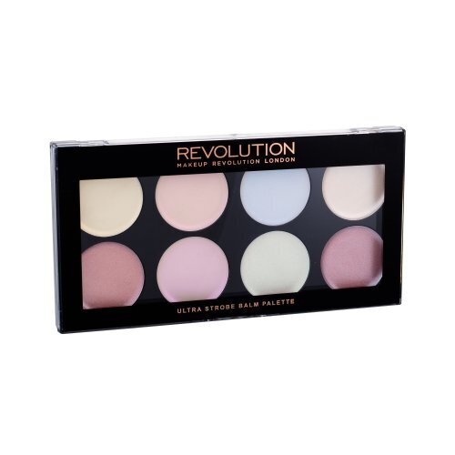 Kasvojen meikkipaletti Makeup Revolution Ultra Strobe Balm 12 g hinta ja tiedot | Meikkivoiteet ja puuterit | hobbyhall.fi