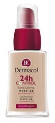 Dermacol 24h Control meikkivoide 30 ml, sävy 100 hinta ja tiedot | Meikkivoiteet ja puuterit | hobbyhall.fi