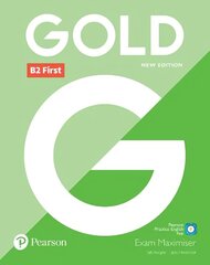 Gold (New Edition) B2 First Exam Maximiser without Key with Online Audio hinta ja tiedot | Vieraiden kielten oppimateriaalit | hobbyhall.fi