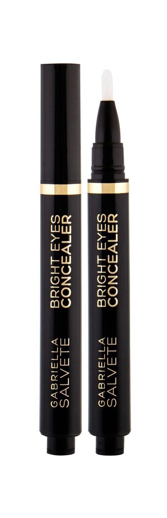 Gabriella Salvete Bright Eyes Concealer peitekynä 2,5 ml, sävy 02 hinta ja tiedot | Meikkivoiteet ja puuterit | hobbyhall.fi