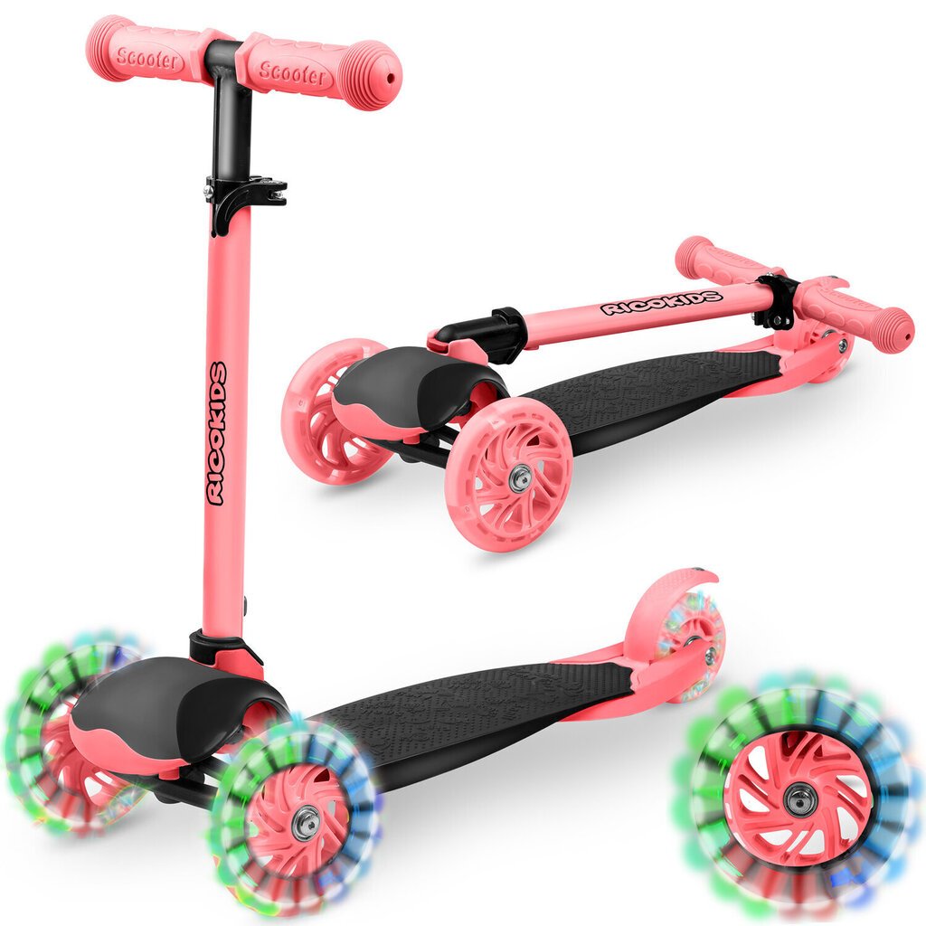 Scooter Ricokids Loco, pinkki hinta ja tiedot | Potkulaudat | hobbyhall.fi