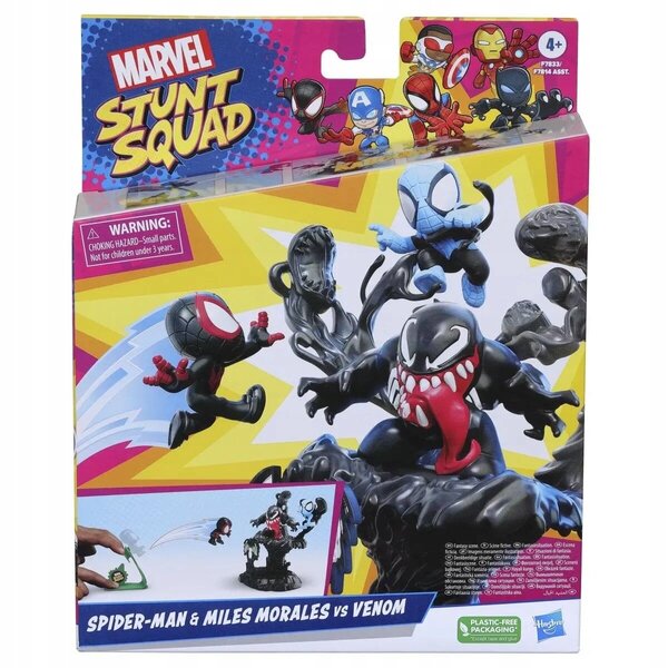 Hasbro Stunt Squad Hämähäkkimies Miles Morales Venom