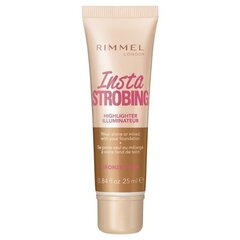 Rimmel London Insta Strobing korostustuote 25 ml, Bronze Glow hinta ja tiedot | Meikkivoiteet ja puuterit | hobbyhall.fi