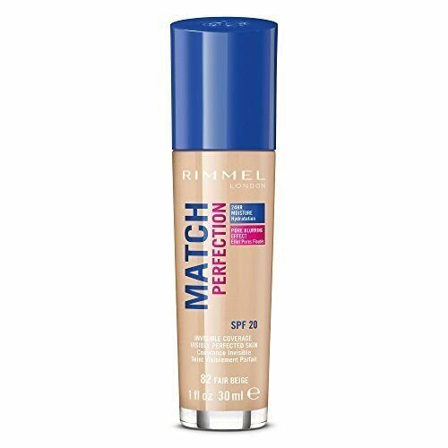 Rimmel London Match Perfection SPF20 meikkivoide 30 ml, 82 Fair Beige hinta ja tiedot | Meikkivoiteet ja puuterit | hobbyhall.fi