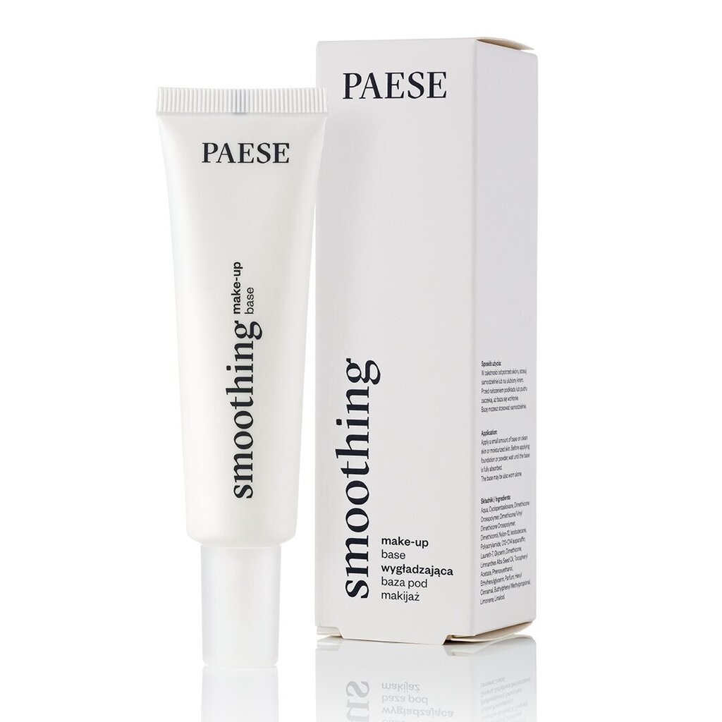 Paese Artist Smoothing Make-Up Base meikinpohjustus 20 ml hinta ja tiedot | Meikkivoiteet ja puuterit | hobbyhall.fi