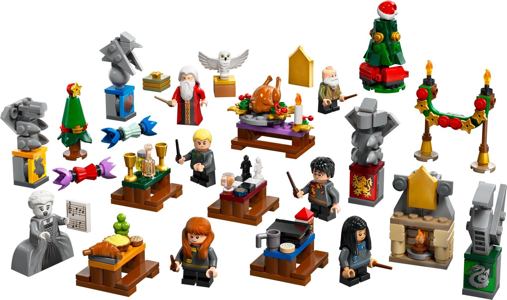 76438 LEGO® Harry Potter 2024 joulukalenteri hinta ja tiedot | LEGOT ja rakennuslelut | hobbyhall.fi