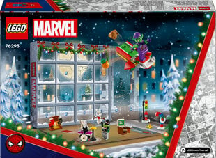 76293 LEGO® Marvel Spider-Man 2024 Joulukalenteri hinta ja tiedot | LEGOT ja rakennuslelut | hobbyhall.fi