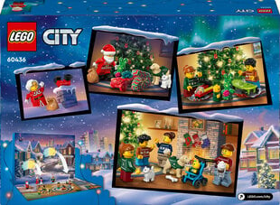 60436 LEGO® City 2024 Joulukalenteri hinta ja tiedot | LEGOT ja rakennuslelut | hobbyhall.fi