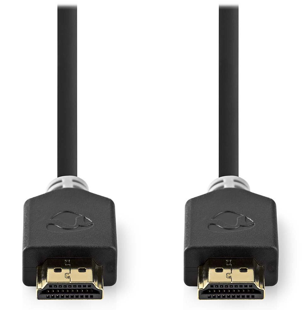 NEDIS High Speed ​​HDMI 2.0 kaapeli Ethernet/ 4K@60Hz/ liitäntä HDMI-HDMI/ antracit/ box/ 10m hinta ja tiedot | Kaapelit ja adapterit | hobbyhall.fi