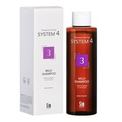 System4 3 Mieto Shampoo 250 ml hinta ja tiedot | Shampoot | hobbyhall.fi