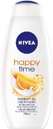 Suihkugeeli Nivea Bath Care Orange, 750 ml hinta ja tiedot | Suihkusaippuat ja suihkugeelit | hobbyhall.fi