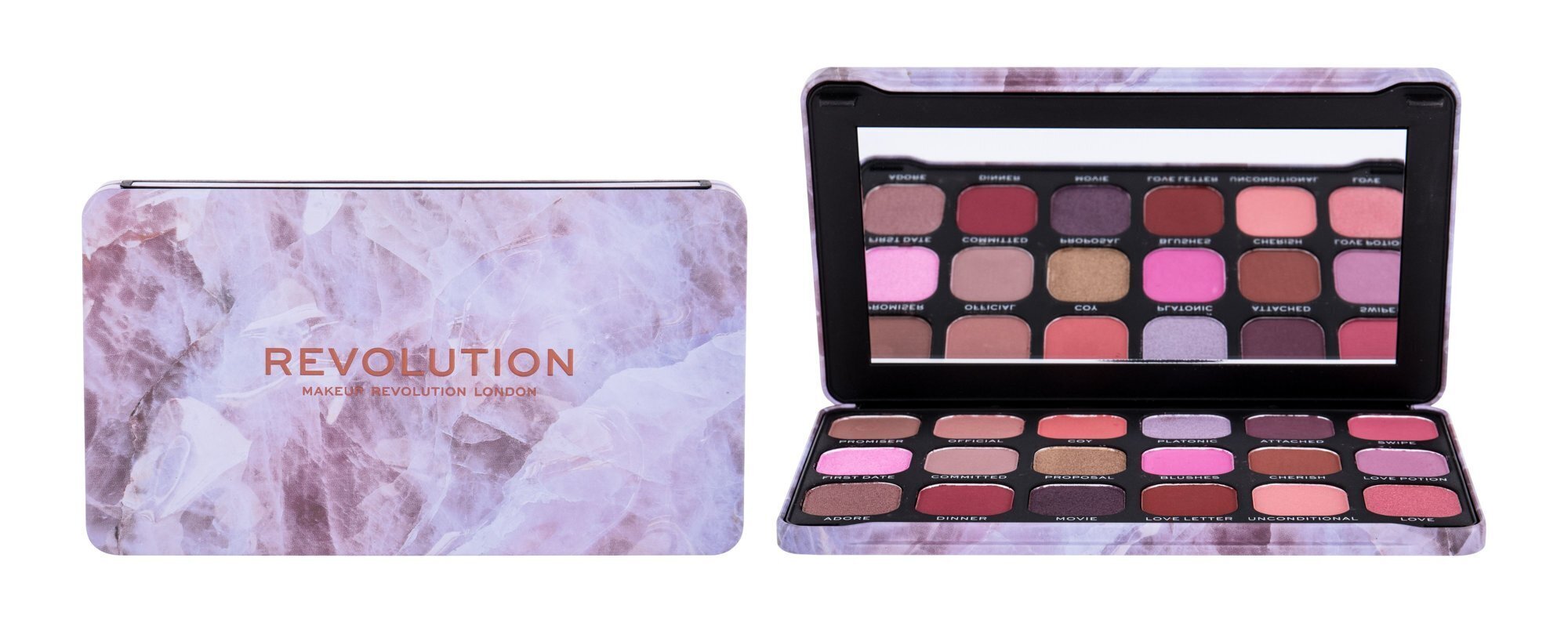 Makeup Revolution London Forever Flawless luomiväripaletti 19,8 g, Chilled hinta ja tiedot | Silmämeikit | hobbyhall.fi