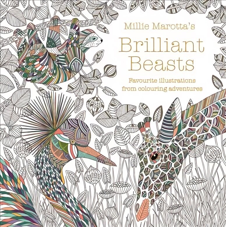 Millie Marotta's Brilliant Beasts: A collection for colouring adventures hinta ja tiedot | Vauvakirjat | hobbyhall.fi