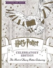 Harry Potter Colouring Book Celebratory Edition: The Best of Harry Potter colouring - an official colouring book hinta ja tiedot | Vauvakirjat | hobbyhall.fi