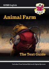 GCSE English Text Guide - Animal Farm includes Online Edition & Quizzes hinta ja tiedot | Nuortenkirjat | hobbyhall.fi