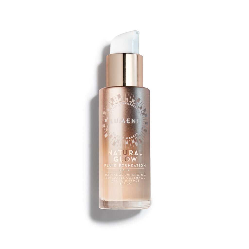 LUMENE Natural Glow SPF20 Fair -meikkivoide 30 ml hinta ja tiedot | Meikkivoiteet ja puuterit | hobbyhall.fi