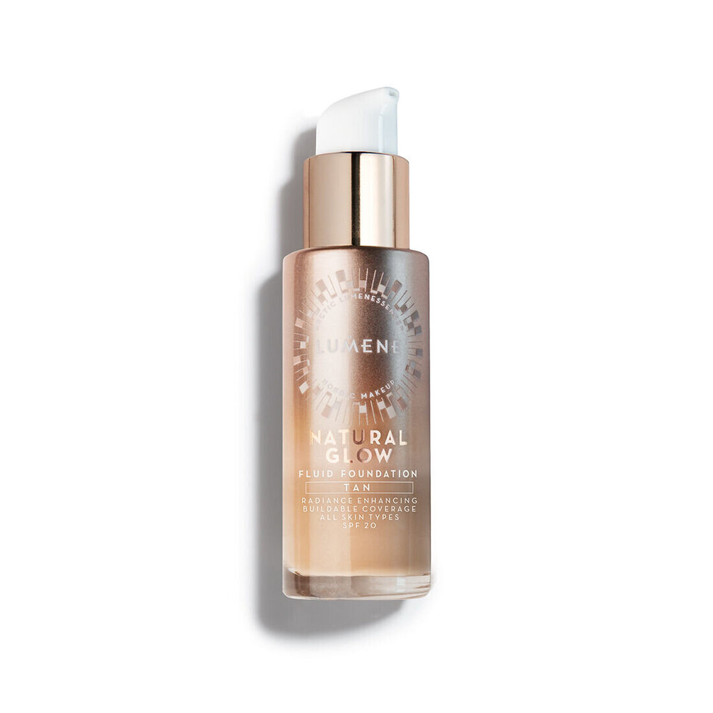 LUMENE Natural Glow SPF20 Tan -meikkivoide 30 ml hinta ja tiedot | Meikkivoiteet ja puuterit | hobbyhall.fi