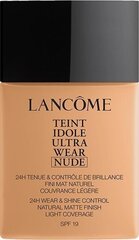 meikkivoide Lancome Teint Idole Ultra Wear Nude SPF19 06 Beige Cannelle, 40 ml hinta ja tiedot | Meikkivoiteet ja puuterit | hobbyhall.fi