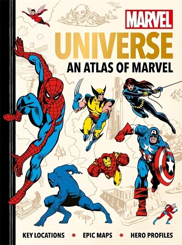 Marvel Universe: An Atlas of Marvel: Key locations, epic maps and hero profiles hinta ja tiedot | Fantasia- ja scifi-kirjallisuus | hobbyhall.fi