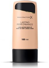 Kestävä suorituskyky Max Factor 35 ml, 100 Fair hinta ja tiedot | Meikkivoiteet ja puuterit | hobbyhall.fi