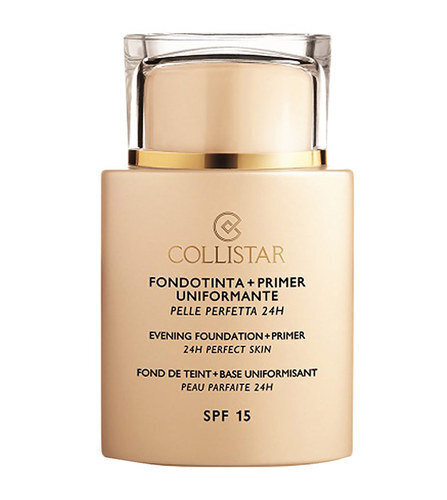 Collistar Evening Foundation + Primer SPF15 meikkituote 35 ml, 2 Cameo hinta ja tiedot | Meikkivoiteet ja puuterit | hobbyhall.fi