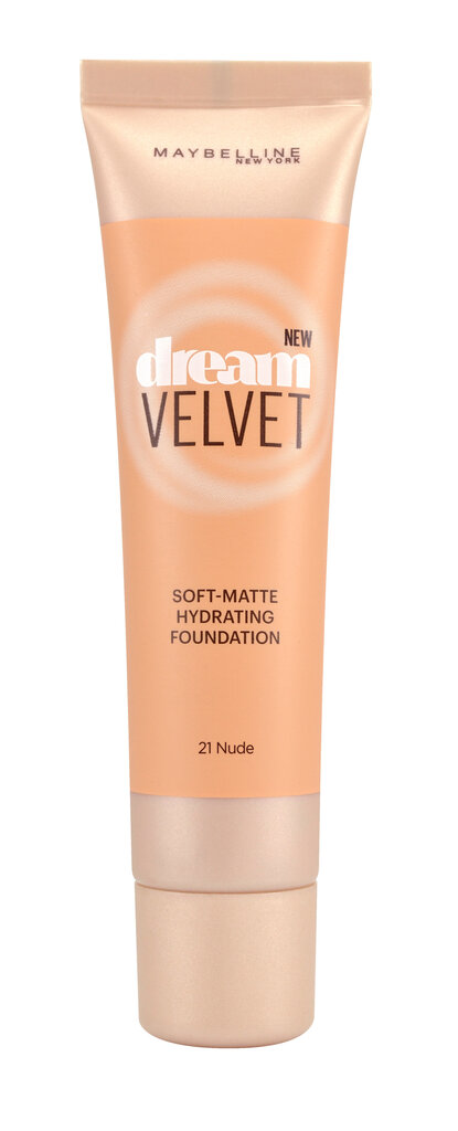 Maybelline Dream Velvet meikkituote 30 ml, 21 Nude hinta ja tiedot | Meikkivoiteet ja puuterit | hobbyhall.fi